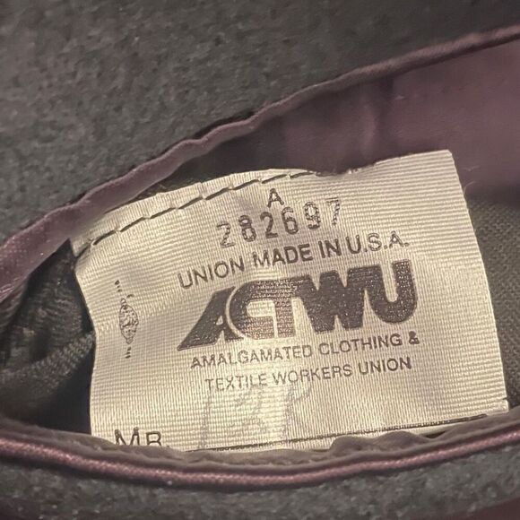 VTG 100% Wool Overcoat Navy Blue Womens Size 12 Double Breasted Quiet Luxury - Picture 8 of 8